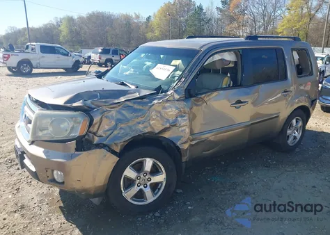 2009 Honda Pilot Ex-L from USA, damaged, VIN 5FNYF48659B017635